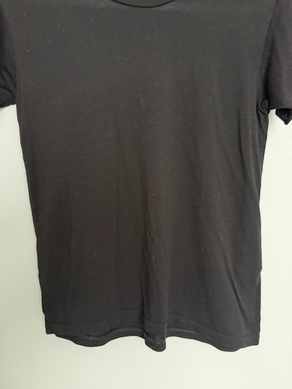 Reformation 100% Tencel Black Minimalist Short Sleeve Lightweight Tee - Picture 7 of 14